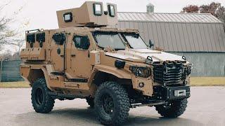 It is a 400 Thousand Dollar Ford Based Military Truck  New ATLAS Civilian Edition - Armored Vehicle