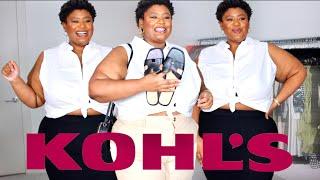 FINDING CUTE SUMMER PIECES AT KOHLS  KOHLS PLUS SIZE & CURVY TRY ON HAUL  SIZE 22  MISSJEMIMA