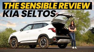 Kia Seltos Facelift  Rear Seat & Boot Space Review  Can 3 People Sit In Rear Of The seltos?