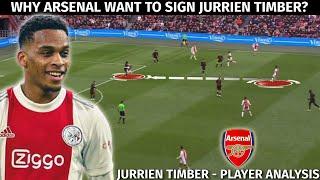 Is Jurrien Timber The Defender Arsenal NEEDS?  Jurrien Timber  Player Analysis