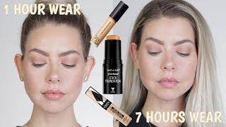 NEW WET N WILD STICK FOUNDATION WEAR TEST  BrittanyNichole