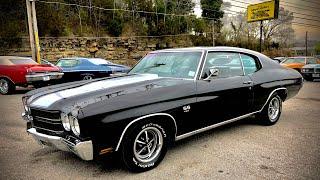 Test Drive 1970 Chevy Chevelle Big Block SOLD $29900 Maple Motors #516-1