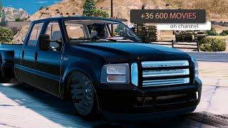 2000 Ford F350 Bagged   Grand Theft Auto V 1440p Car Mod _REVIEW