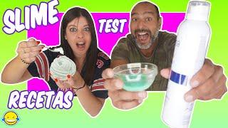 PROBAMOS LAS MEJORES RECETAS PARA HACER SLIME SIN COLA  Jordi y Bego Momentos Divertidos