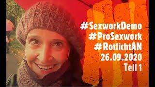 #SexworkDemo Bonn Teil 1 - 26.09.2020  - #SichtbarUndLaut #ProSexwork #RotlichtAN #GegenNmodell