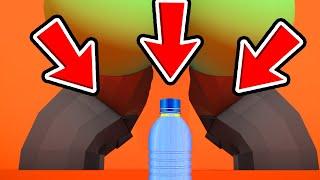 Alex falling on the bottle - minecraft animation