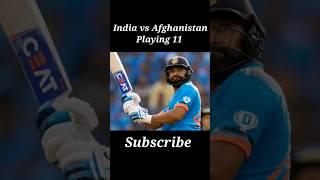 India Best Playing 11 #indvsafg #cricket #shorts #cricketshorts #viratkohli #cricketteam