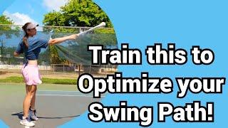 How to work on your swing path in tennis