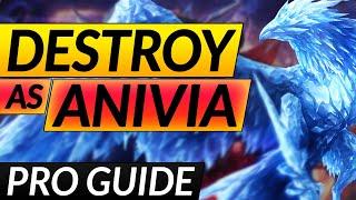 The ULTIMATE ANIVIA Guide - SECRET Tricks Combos and Builds YOU NEED - LoL Challenger Mid Tips