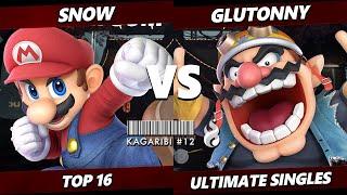 Kagaribi 12 - Glutonny Wario Vs. Snow Mario Smash Ultimate - SSBU