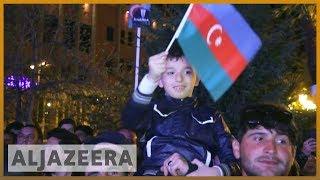  Azerbaijan election President Ilham Aliyev wins fourth term  Al Jazeera English