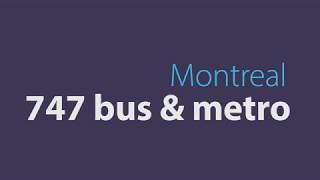 Public transportation from Montreal airport to Downtown