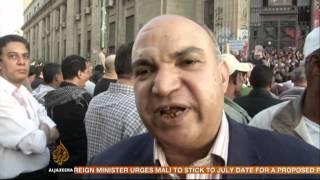 Egyptians protest against Muslim Brotherhood