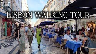 Lisbon Walking Tour - Lizbon Yürüyüş Turu - 4K Ultra HD