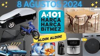 A101 8 AĞUSTOS 2024 RESMİ KATALOG  ARAÇ AKSESUAR VE ÇEYİZ SETİ İNDİRİM ÜRÜNLERİ  BU HAFTA PERŞEMBE