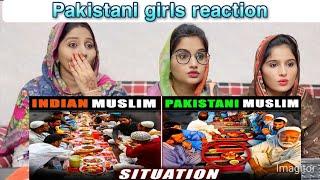 Reaction girls  Indian Eid Celebration VS Pakistan Eid Celebration  Current Situation Of Pakistan