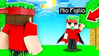 E NATO MIO FIGLIO VAMPIRO SU MINECRAFT‍️