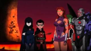 Justice League vs Teen Titans Robin & Raven Its Not Your Home