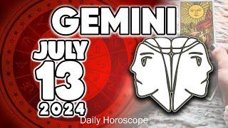 𝐆𝐞𝐦𝐢𝐧𝐢  𝐁𝐄 𝐂𝐀𝐑𝐄𝐅𝐔𝐋 𝐖𝐈𝐓𝐇 𝐓𝐇𝐈𝐒 𝐆𝐈𝐅𝐓...  𝐇𝐨𝐫𝐨𝐬𝐜𝐨𝐩𝐞 𝐟𝐨𝐫 𝐭𝐨𝐝𝐚𝐲 JULY 13 𝟐𝟎𝟐𝟒 #horoscope #new #tarot