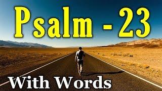 Psalm 23 Reading Finding Peace in the Shepherds Care With words - KJV