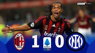 Milan 1 x 0 Inter Ronaldinhos show ● Serie A 200809 Extended Goals & Highlights HD