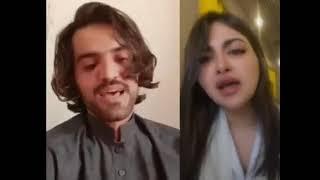 Pakistani Boy with Saudi Girl video call on Tiktok 2022  Arab girls  Saudi Arabia