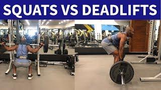 Squats vs Deadlifts. Which one is Better ?     Youll be surprised.