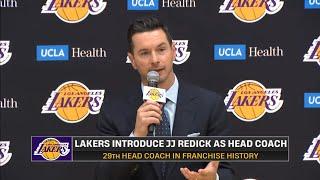 JJ Redick FULL Introduction Press Conference as Lakers Head Coach