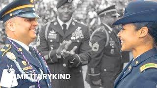 Army dad salutes his daughter on graduation day  Militarykind