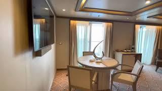 A Silver Suite onboard Silver Moon Silversea Cruises