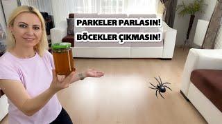 Böceklerden Kurtaran Parkeleri Parlatan Yöntem @EmineDeligoz