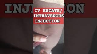 ️iv insertionvein me injection lganaintravenous injectionintravenous injection lgaye #shorts