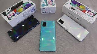 Samsung Galaxy A51 colors unboxing  camera fingerprint face unlock tested