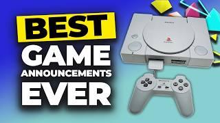 Top 10 Best Video Game Announcements EVER