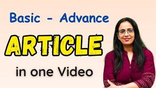 Article in 2 Hours  Basic English Grammar in Hindi  English With Rani Maam