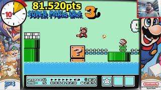 SUPER MARIO BROS 3 y los 81.520 PUNTOS EN 10 MINUTOS  Gameplay NES en Español