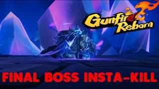 Gunfire Reborn FINAL BOSS Insta-Kill  Best Weapon