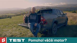 TOYOTA HILUX 28 D-4D Invincible SPORT 4x4 2021 - ENG SUB - TEST - GARAZ.TV