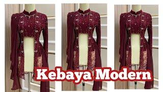 Membuat Kebaya Kutubaru Hijab Kutubaru Modifikasi @SOONAR_Tutorial