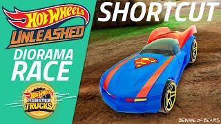 Diorama Race Shortcut  Hot Wheels Unleashed