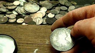 Metal Detecting Hack How To Clean or ruin Silver Coins