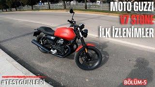 MOTO GUZZI V7 STONE  İLK İZLENİMLER RPM