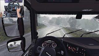 Logs Delivery  Euro Truck Simulator 2  Logitech g29 gameplay