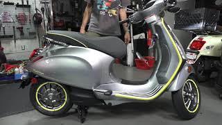 All New 2020 Vespa Elettrica 45 MPH Electric Scooter