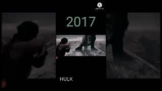 Evolution of Hulk 1988-2017 #Evolution #Shorts