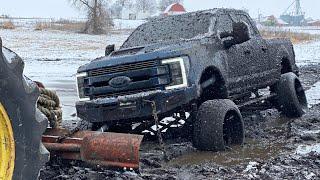 Mudding the $100000 F350 Until it’s Ruined