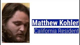 US Capitol Arrests Matthew Kohler