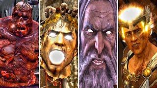 God of War 3 - All Bosses PS5