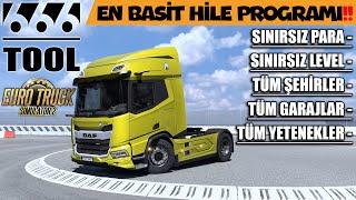 Dünyanın En Basit Hile Programı  Para - Level - Yetenekler - Garajlar - Şehirler  Ets 2 1.50 