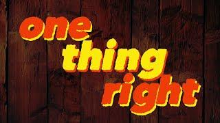 Marshmello x Kane Brown - One Thing Right Lyrics Official Lyric Video